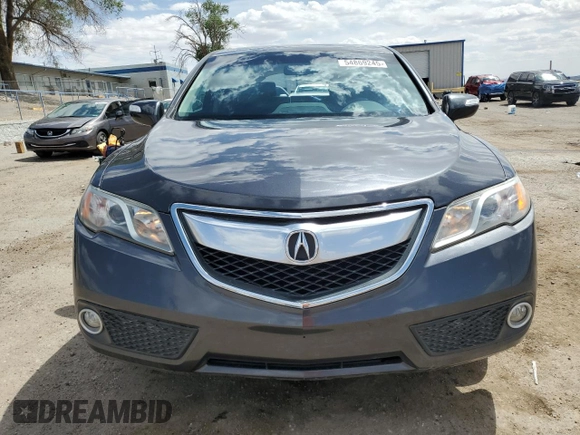 2014 Acura RDX Technology with VIN 5J8TB3H50EL003304, listed as a Copart auction lot 54869245 with 125,887 mi miles and Salvage title. Bid and sale history available at DreamBid. Image 5.
