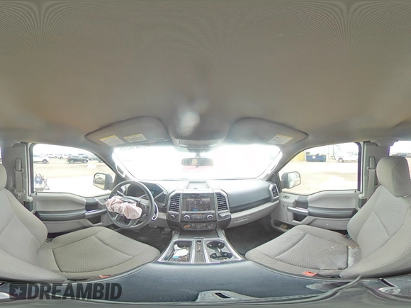 2019 Ford F-150 XL with VIN 1FTEX1EB0KKE69405, listed as a Copart auction lot 59414245 with 88,224 mi miles and Salvage title. Bid and sale history available at DreamBid. Image 14.