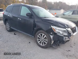 2013 Nissan Pathfinder SL z VIN 5N1AR2MM8DC648866, wystawiony jako IAAI lot #40694977 z przebiegiem 196 988 mil mil oraz . Historia ofert i sprzedaży dostępna na DreamBid. Obrazek 1.