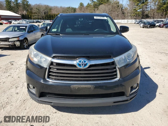 2014 Toyota Highlander Limited with VIN 5TDDCRFH2ES006624, listed as a Copart auction lot 49738285 with 126,881 mi miles and Clean title. Bid and sale history available at DreamBid. Image 5.