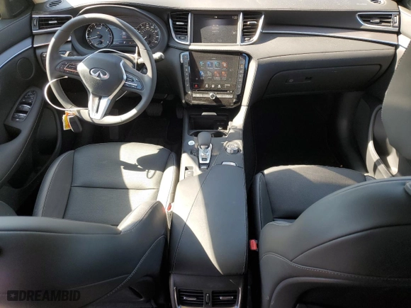 2022 Infiniti QX50 LUXE with VIN 3PCAJ5BB1NF120556, listed as a Copart auction lot 46682175 with 321 mi miles and Salvage Title. Bid and sale history available at carsss.com. Image 8.