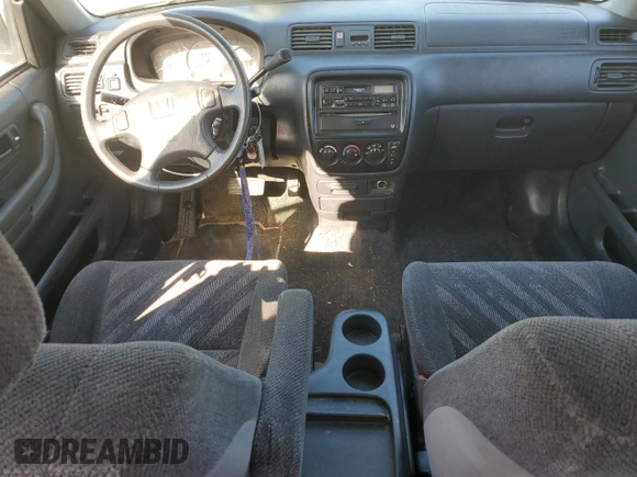 2001 Honda CR-V LX with VIN JHLRD18471C002727, listed as a Copart auction lot 46305035 with 233,429 mi miles and Salvage Title. Bid and sale history available at carsss.com. Image 8.