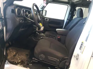 2023 Jeep Wrangler Sport S with VIN 1C4HJXDG3PW635415, listed as a Copart auction lot 48016565 with 31,494 mi miles and Salvage Title. Bid and sale history available at DreamBid. Image 7.