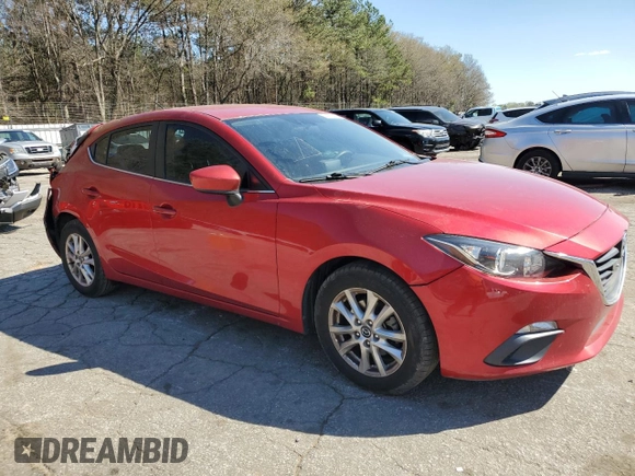 2016 Mazda 3 i Sport with VIN 3MZBM1K73GM258448, listed as a Copart auction lot 50324015 with 90,100 mi miles and Salvage Title. Bid and sale history available at DreamBid. Image 4.