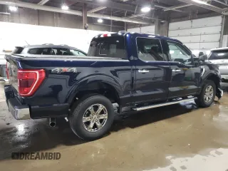 2023 Ford F-150 XL with VIN 1FTEW1EP5PFB04068, listed as a Copart auction lot 57957125 with 40,809 mi miles and Salvage title. Bid and sale history available at DreamBid. Image 3.