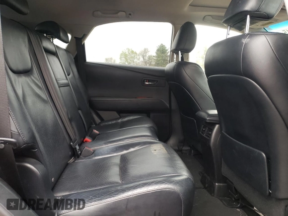 2010 Lexus RX 450h with VIN JTJBC1BAXA2007326, listed as a Copart auction lot 52575415 with 228,316 mi miles and Salvage Title. Bid and sale history available at DreamBid. Image 11.