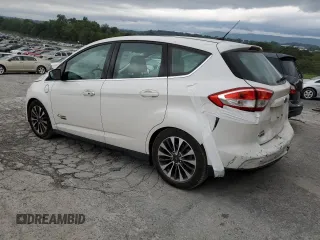 2017 Ford C-Max Energi Titanium with VIN 1FADP5FU0HL107666, listed as a Copart auction lot 68457924 with 103,996 mi miles and Salvage Title. Bid and sale history available at carsss.com. Image 2.
