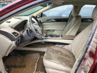 2014 Lincoln MKZ with VIN 3LN6L2GK2ER831507, listed as a Copart auction lot 47842545 with Not Provided miles and Salvage Title. Bid and sale history available at DreamBid. Image 7.