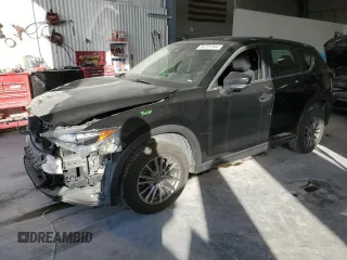 2018 Mazda CX-5 Sport with VIN JM3KFBBM8J0460017, listed as a Copart auction lot 84791344 with 75,092 mi miles and Salvage Title. Bid and sale history available at carsss.com. Image 1.