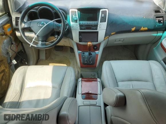 2005 Lexus RX 330 with VIN JTJGA31U450053495, listed as a Copart auction lot 59566785 with 137,799 mi miles and Salvage title. Bid and sale history available at DreamBid. Image 8.