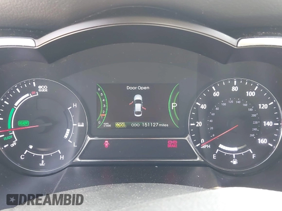2013 Kia Optima EX with VIN KNAGM4AD9D5051823, listed as a IAAI auction lot 42312465 with 151,127 mi miles and . Bid and sale history available at DreamBid. Image 7.