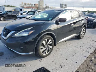 2020 Nissan Murano SL z VIN 5N1AZ2CJ5LN101483, wystawiony jako Copart lot #59289095 z przebiegiem 75 545 mil mil oraz Szkoda całkowita • Salvage title. Historia ofert i sprzedaży dostępna na DreamBid. Obrazek 1.