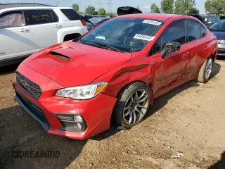 2019 Subaru WRX Premium с VIN JF1VA1B61K9801194, выставлен на аукционе Copart как лот 64096454 с пробегом 52 198 миль миль и Списание • Salvage title. История ставок и продаж доступна на DreamBid. Изображение 1.