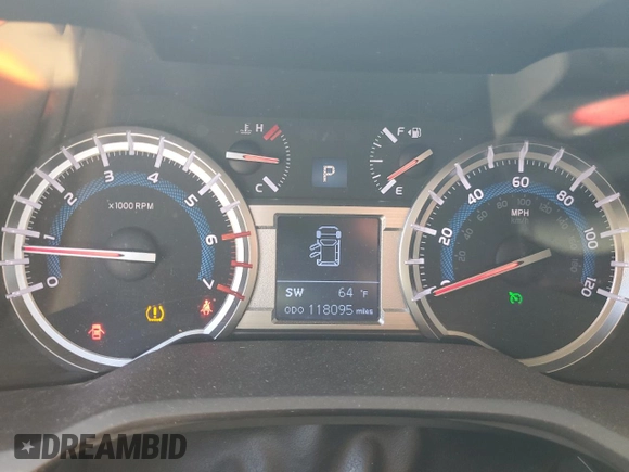 2017 Toyota 4Runner SR5 с VIN JTEZU5JR6H5158116, выставлен на аукционе Copart как лот 51994855 с пробегом 118 095 миль миль и Списание • Salvage title. История ставок и продаж доступна на DreamBid. Изображение 9.