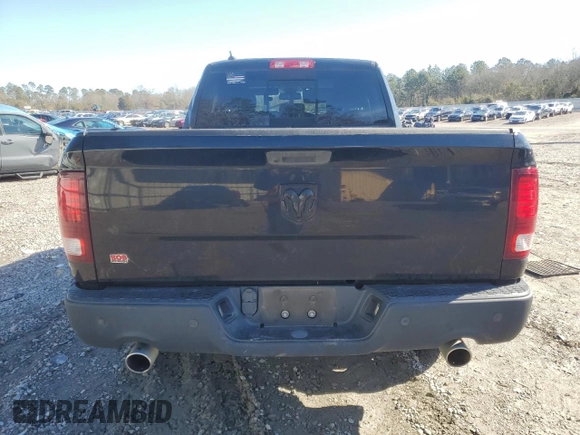 2019 Ram 1500 Classic Warlock with VIN 1C6RR6GT2KS745296, listed as a Copart auction lot 42486155 with 77,076 mi miles and Salvage Title. Bid and sale history available at carsss.com. Image 6.