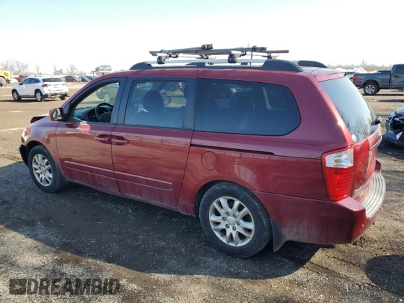 2008 Kia Sedona LX with VIN KNDMB233486207397, listed as a Copart auction lot 48317505 with Not Provided miles and Clean Title. Bid and sale history available at carsss.com. Image 2.