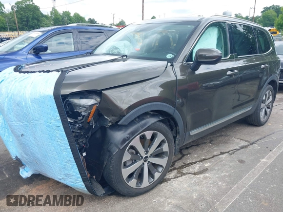2020 Kia Telluride EX with VIN 5XYP34HC3LG088925, listed as a IAAI auction lot 42399123 with 30,106 mi miles and . Bid and sale history available at DreamBid. Image 19.
