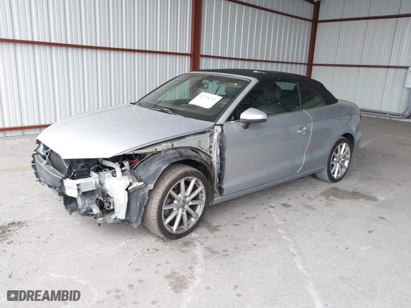 2015 Audi A3 1.8T Premium with VIN WAU6CLFFXF1078817, listed as a IAAI auction lot 41720371 with 47,945 mi miles. Bid and sale history available at carsss.com. Image 18.