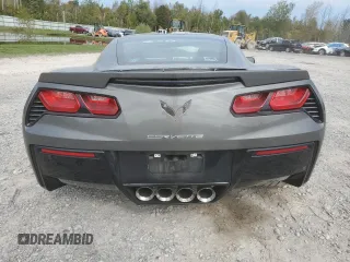 2016 Chevrolet Corvette Z51 2LT with VIN 1G1YK2D76G5115286, listed as a Copart auction lot 72022354 with 38,987 mi miles and Salvage Title. Bid and sale history available at carsss.com. Image 6.