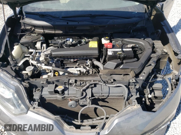 2016 Nissan Rogue SL with VIN 5N1AT2MT2GC764741, listed as a Copart auction lot 45646015 with 104,770 mi miles and Salvage Title. Bid and sale history available at carsss.com. Image 12.