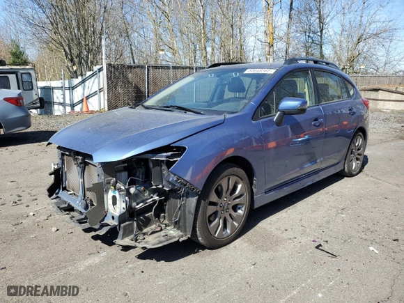 2016 Subaru Impreza Wagon 2.0i Sport Limited with VIN JF1GPAY64G8304989, listed as a Copart auction lot 50648565 with 46,570 mi miles and Salvage Title. Bid and sale history available at carsss.com. Image 1.