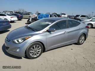 2015 Hyundai Elantra SE with VIN 5NPDH4AE4FH562894, listed as a Copart auction lot 45200465 with 26,123 mi miles and Non Repairable. Bid and sale history available at carsss.com. Image 1.