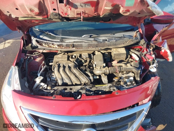 2017 Nissan Versa Sedan SV with VIN 3N1CN7AP2HL808080, listed as a IAAI auction lot 41422779 with 188,334 mi miles. Bid and sale history available at carsss.com. Image 10.