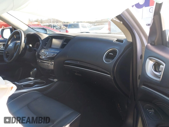 2019 Infiniti QX60 LUXE with VIN 5N1DL0MN3KC555343, listed as a IAAI auction lot 41331200 with 103,085 mi miles. Bid and sale history available at carsss.com. Image 5.