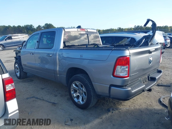 2019 Ram 1500 Big Horn with VIN 1C6RREFG9KN813705, listed as a IAAI auction lot 40697745 with 76,411 mi miles and . Bid and sale history available at DreamBid. Image 14.