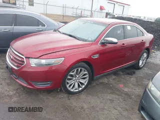 2015 Ford Taurus Limited with VIN 1FAHP2F84FG102494, listed as a IAAI auction lot 41433428 with 1 mi miles. Bid and sale history available at carsss.com. Image 2.