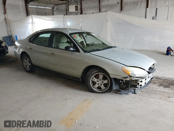2005 Ford Taurus SE with VIN 1FAFP53285A200096, listed as a Copart auction lot 60285355 with Not provided miles and Salvage title. Bid and sale history available at DreamBid. Image 4.