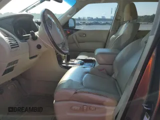 2015 Infiniti QX80 with VIN JN8AZ2NF8F9570145, listed as a Copart auction lot 66379274 with 126,314 mi miles and Salvage Title. Bid and sale history available at carsss.com. Image 7.