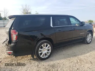 2022 Chevrolet Suburban High Country with VIN 1GNSKGKL4NR149167, listed as a Copart auction lot 70810774 with 54,817 mi miles and Salvage Title. Bid and sale history available at DreamBid. Image 3.