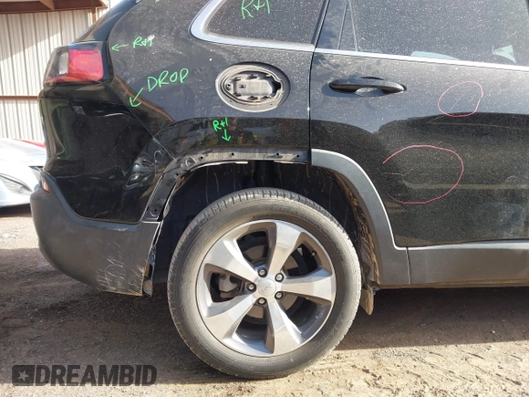 2019 Jeep Cherokee Limited с VIN 1C4PJLDB9KD427679, выставлен на аукционе IAAI как лот 41797126 с пробегом 112 457 миль миль и . История ставок и продаж доступна на DreamBid. Изображение 21.