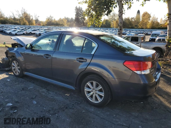 2010 Subaru Legacy Premium with VIN 4S3BMBE69A3225202, listed as a Copart auction lot 79770624 with 172,378 mi miles and Salvage title. Bid and sale history available at DreamBid. Image 2.
