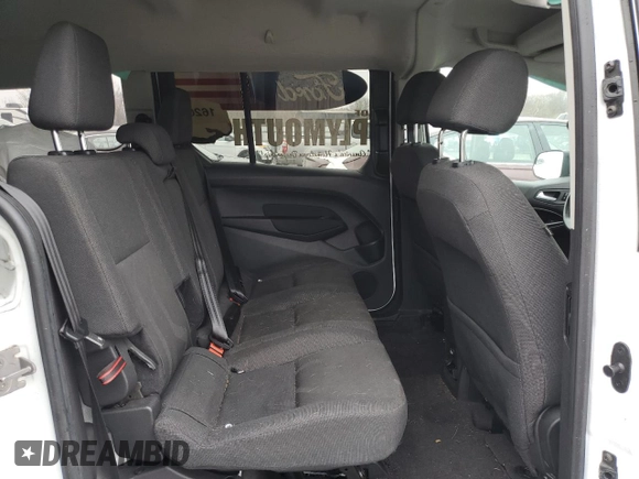 2018 Ford Transit Connect XLT with VIN NM0GS9F76J1378320, listed as a Copart auction lot 51428435 with 114,752 mi miles and Salvage title. Bid and sale history available at DreamBid. Image 11.