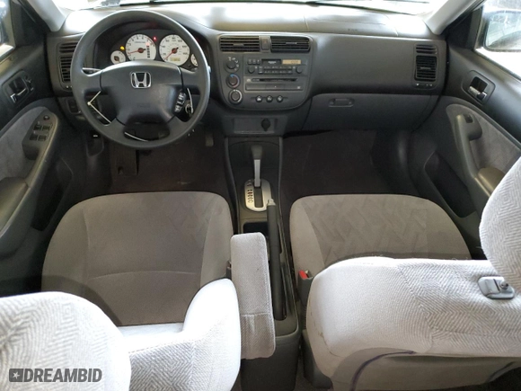 2002 Honda Civic LX with VIN JHMES16642S003913, listed as a Copart auction lot 47806825 with 113,830 mi miles and Clean Title. Bid and sale history available at carsss.com. Image 8.