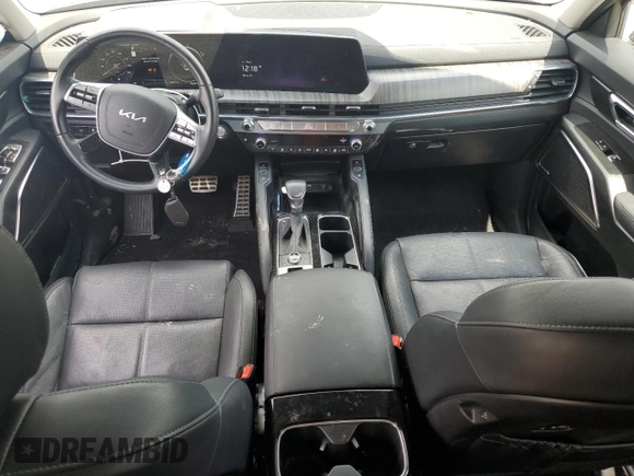 2023 Kia Telluride SX with VIN 5XYP5DGC2PG350290, listed as a Copart auction lot 55457495 with 45,330 mi miles and Salvage title. Bid and sale history available at DreamBid. Image 8.