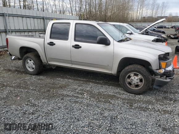 2008 GMC Canyon SLE2 with VIN 1GTDT13E688136989, listed as a Copart auction lot 83869354 with 154,807 mi miles and Salvage Title. Bid and sale history available at carsss.com. Image 4.