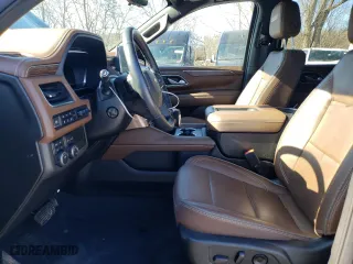 2022 Chevrolet Tahoe High Country with VIN 1GNSKTKL2NR173072, listed as a Copart auction lot 46648215 with 29,592 mi miles and Salvage Title. Bid and sale history available at carsss.com. Image 7.