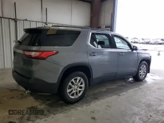 2019 Chevrolet Traverse LT Cloth with VIN 1GNERGKW4KJ313983, listed as a Copart auction lot 58828275 with Not provided miles and Salvage title. Bid and sale history available at DreamBid. Image 3.