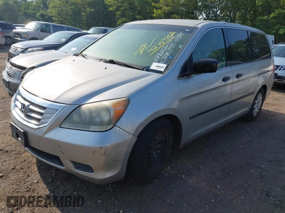 2009 Honda Odyssey LX with VIN 5FNRL38269B052088, listed as a IAAI auction lot 42499465 with Not provided miles and . Bid and sale history available at DreamBid. Image 2.