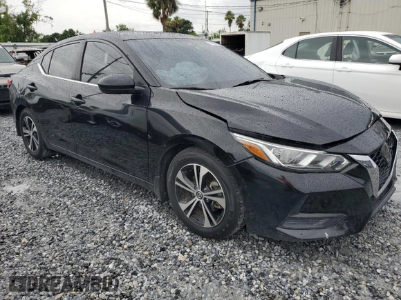 2021 Nissan Sentra SV with VIN 3N1AB8CV4MY229140, listed as a Copart auction lot 63328745 with 101,411 mi miles and Non repairable. Bid and sale history available at DreamBid. Image 4.