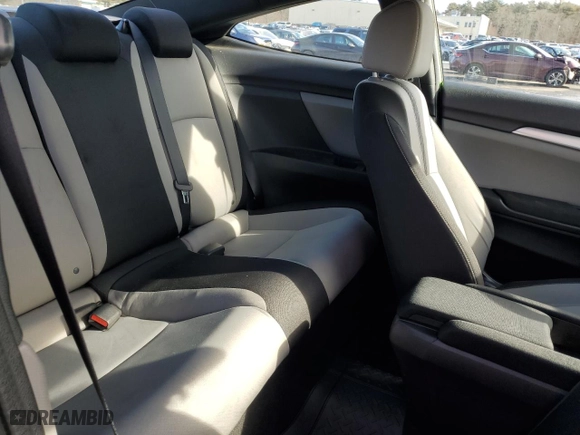 2017 Honda Civic Coupe LX-P with VIN 2HGFC4B09HH310243, listed as a Copart auction lot 43931665 with 102,663 mi miles and Salvage Title. Bid and sale history available at carsss.com. Image 10.