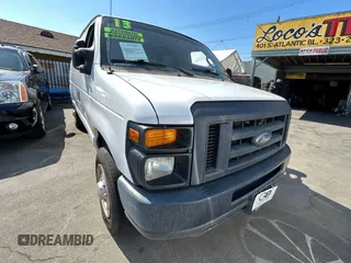 2013 Ford Econoline Cargo Commercial with VIN 1FTNE1EWXDDA61977, listed as a Copart auction lot 47144465 with 110,212 mi miles and Clean title. Bid and sale history available at DreamBid. Image 1.