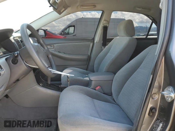 2005 Toyota Corolla CE with VIN 2T1BR32E45C346087, listed as a Copart auction lot 55468275 with 56,442 mi miles and Salvage Title. Bid and sale history available at DreamBid. Image 7.