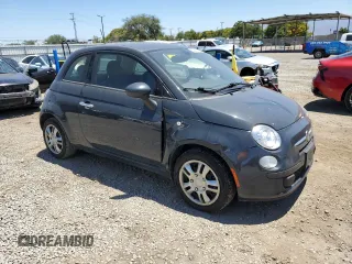 2016 FIAT 500 Pop with VIN 3C3CFFAR0GT144855, listed as a Copart auction lot 62751895 with 114,982 mi miles and Clean title. Bid and sale history available at DreamBid. Image 4.
