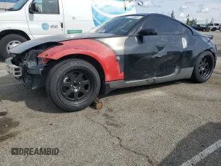 2004 Nissan 350Z Touring with VIN JN1AZ34D94M101807, listed as a Copart auction lot 51105905 with 164,999 mi miles and Salvage Title. Bid and sale history available at carsss.com. Image 1.
