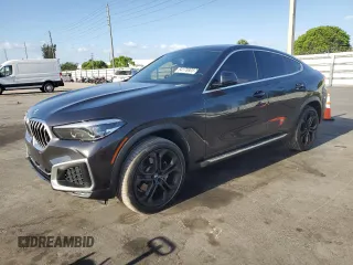 2021 BMW X6 xDrive40i z VIN 5UXCY6C05M9E24569, wystawiony jako Copart lot #54178805 z przebiegiem 80 130 mil mil oraz Szkoda całkowita • Salvage title. Historia ofert i sprzedaży dostępna na DreamBid. Obrazek 1.
