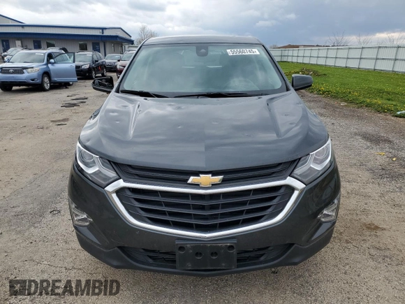 2021 Chevrolet Equinox LT with VIN 2GNAXUEV8M6143410, listed as a Copart auction lot 55560745 with 36,007 mi miles and Salvage Title. Bid and sale history available at DreamBid. Image 5.